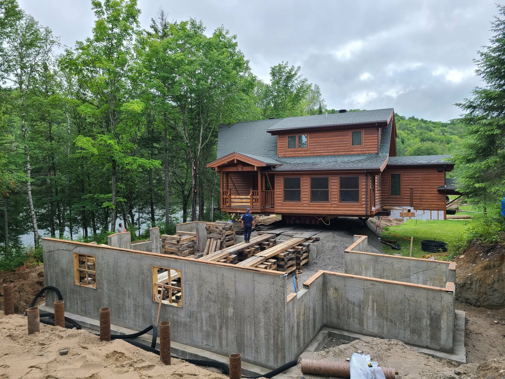 Rénovation à Maniwaki, réalisation de Construction Langevin