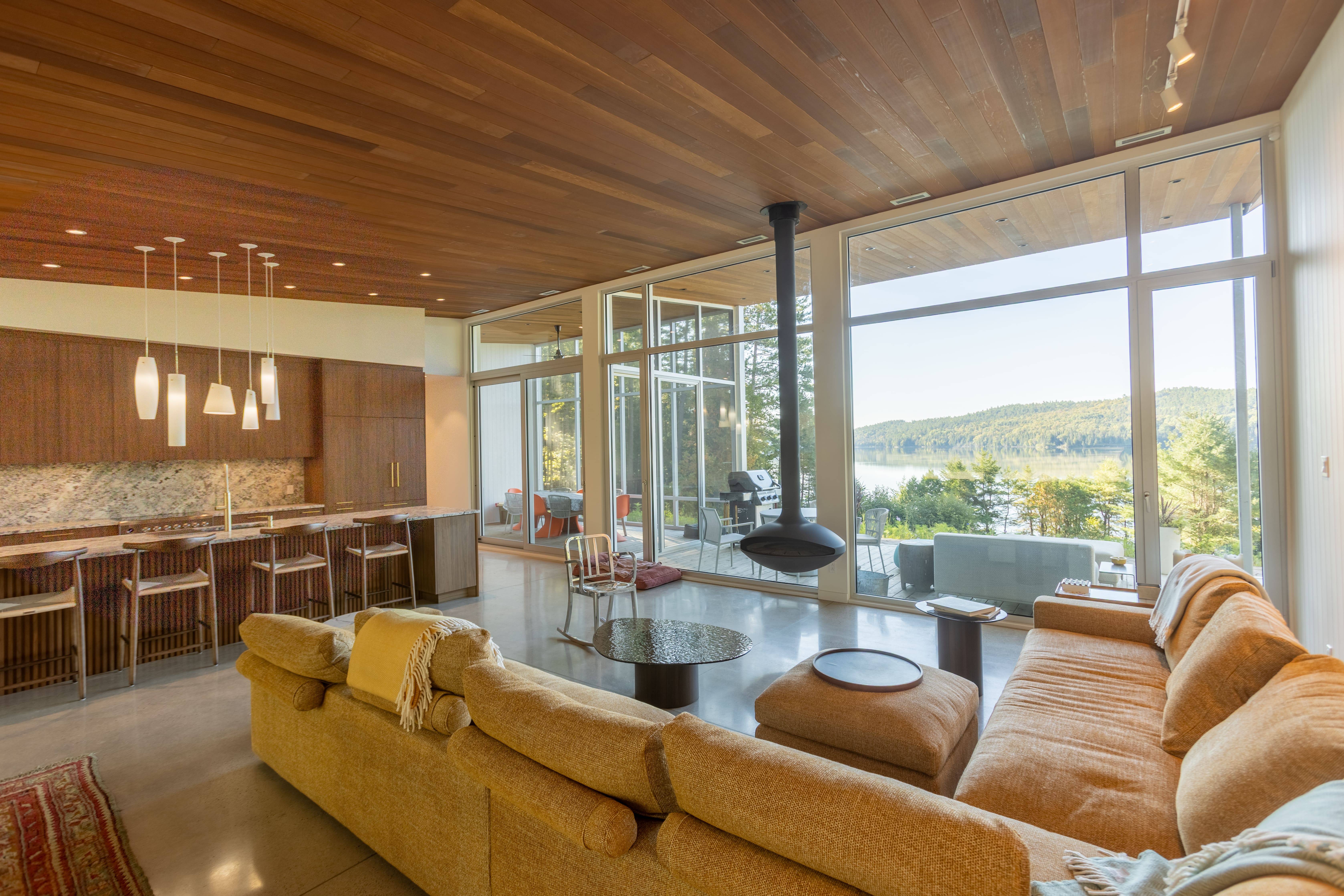 Maison neuve à Sainte-Thérèse-de-la-Gatineau, réalisation de Construction Langevin