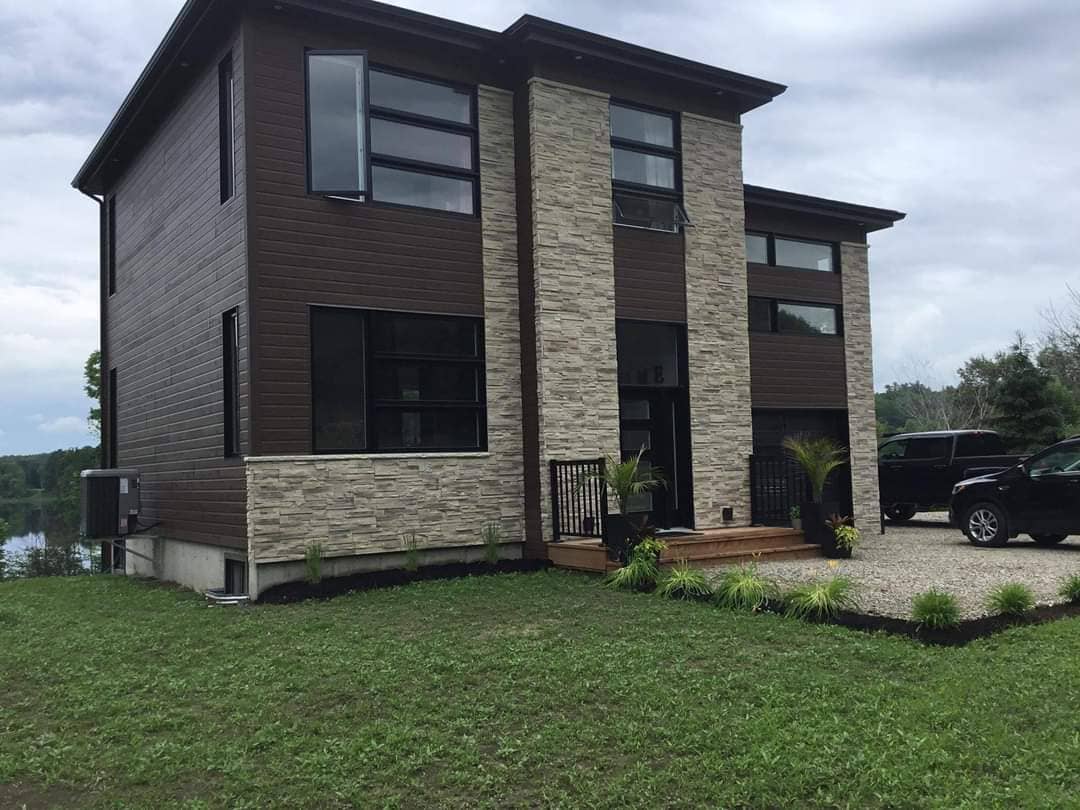 Maison neuve à Sainte-Thérèse-de-la-Gatineau, réalisation de Construction Langevin