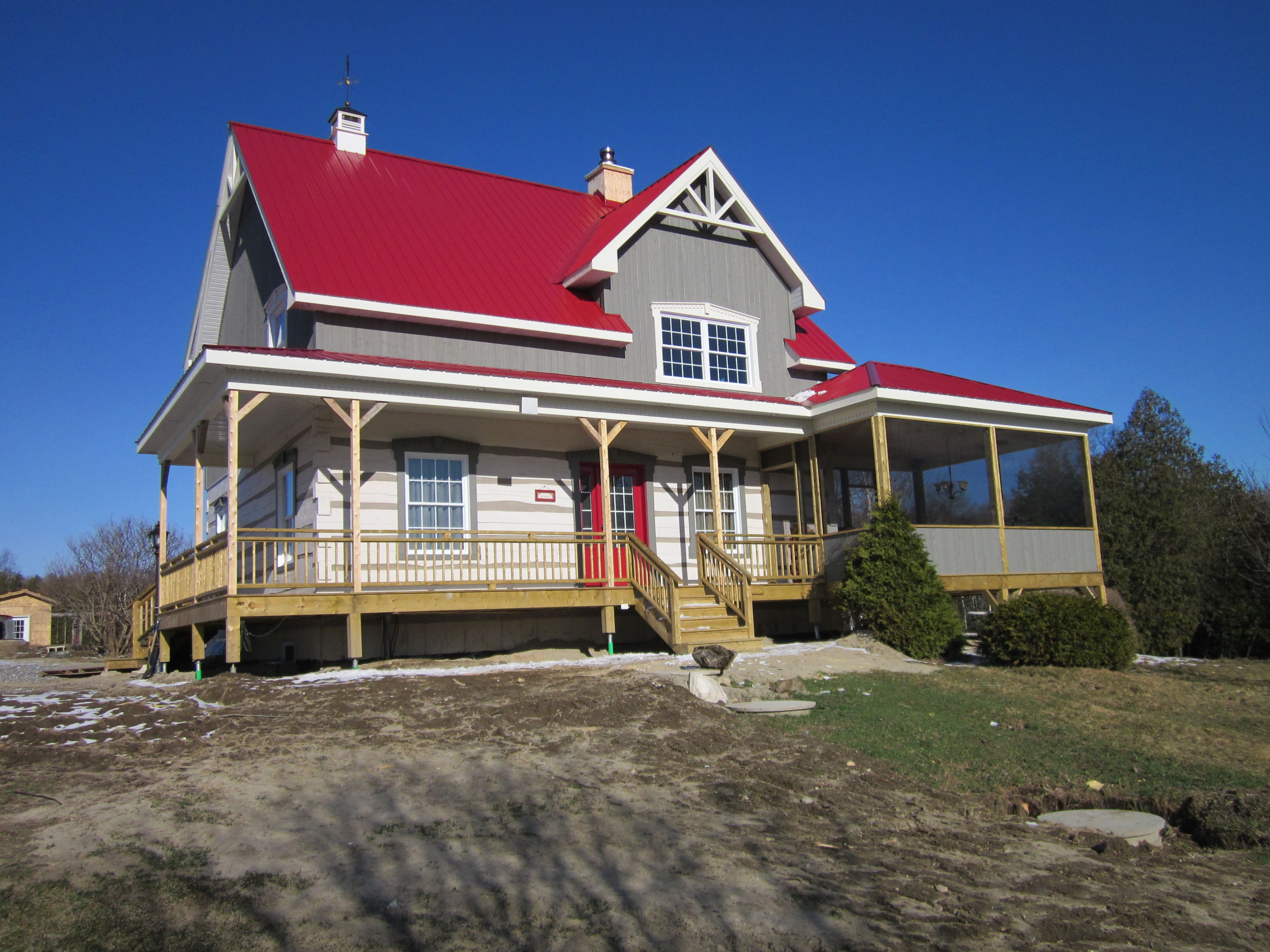 Maison neuve à Sainte-Thérèse-de-la-Gatineau, réalisation de Construction Langevin