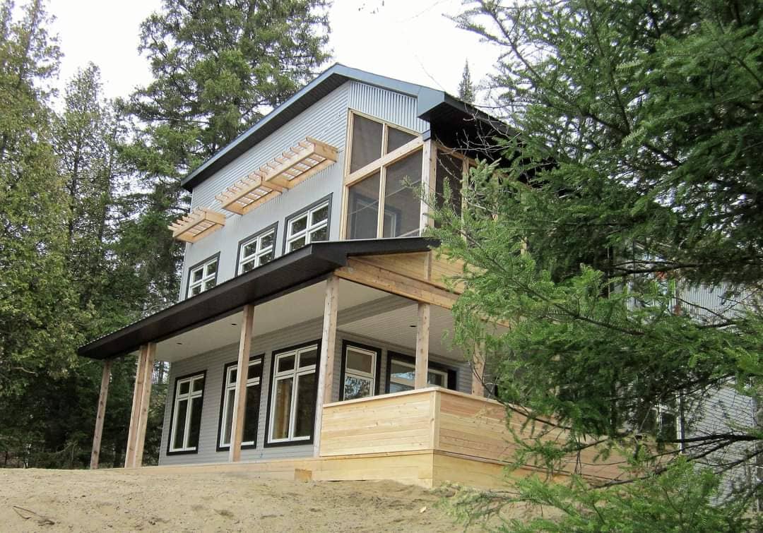 Maison neuve à Sainte-Thérèse-de-la-Gatineau, réalisation de Construction Langevin